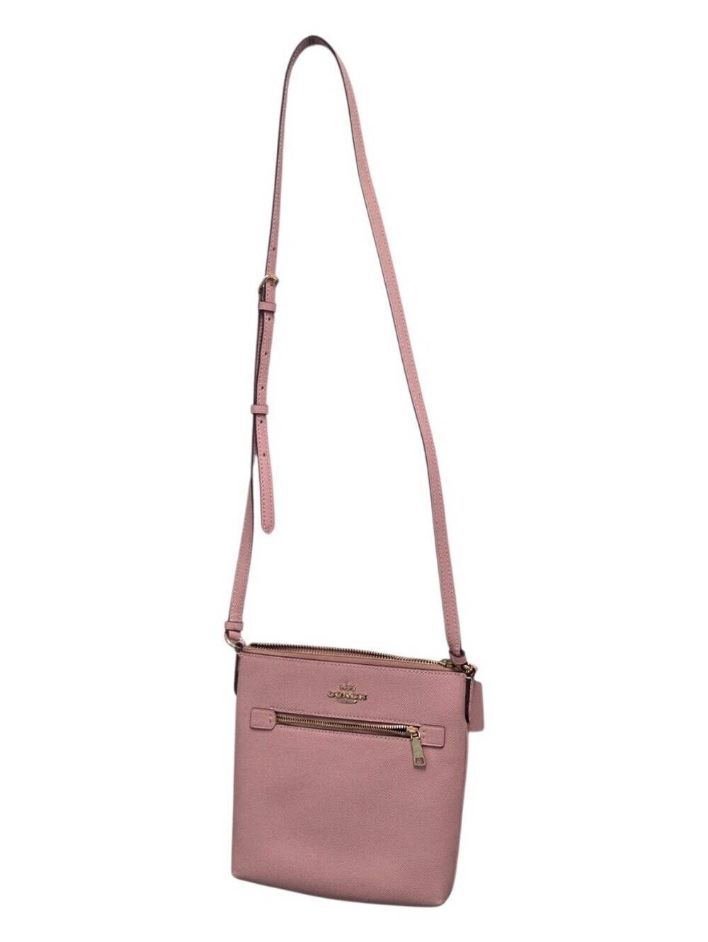 Coach Mini Rowan File Crossbody Bag Pink CE871